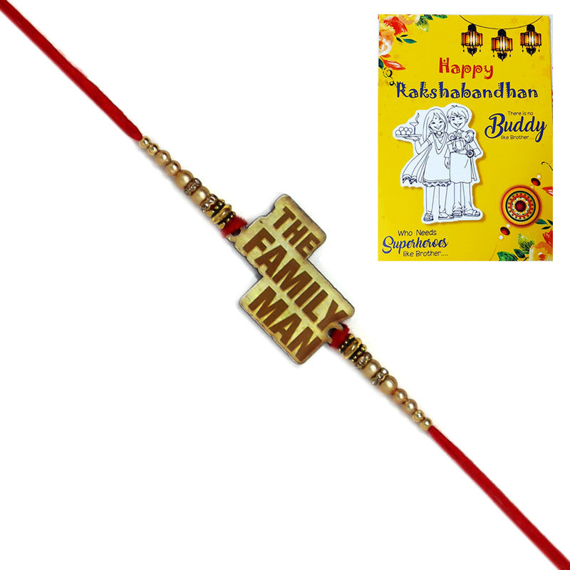 The Family Man Bro Rakhi I Rakhi for Kids