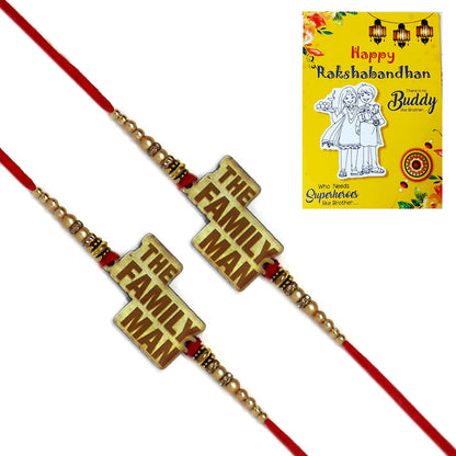 The Family Man Bro Rakhi I Rakhi for Kids