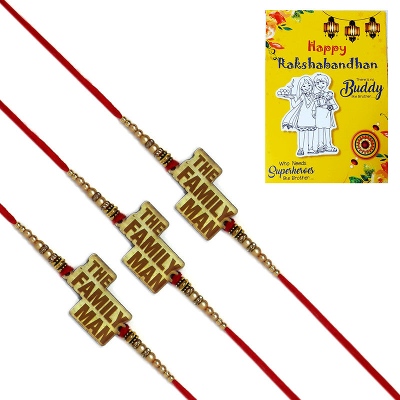 The Family Man Bro Rakhi I Rakhi for Kids