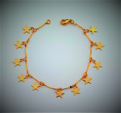 Gold Plated Delicate Bracelets