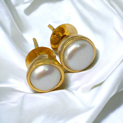 Gold Plated Stud Earrings