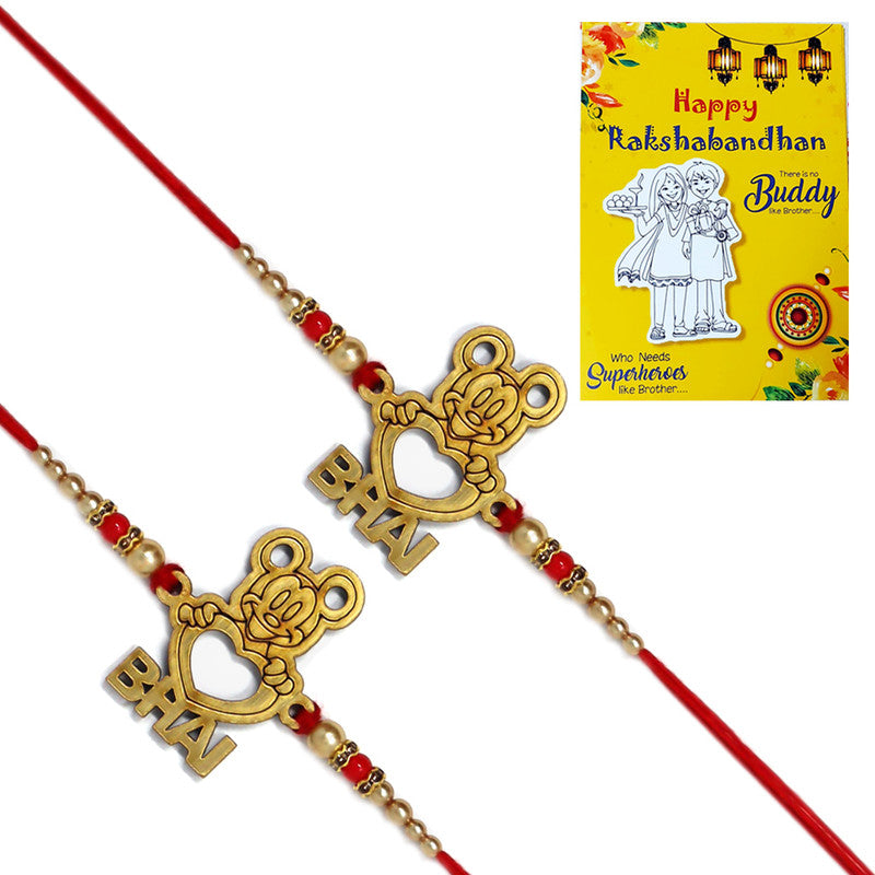 Mickey Mouse Bhai Rakhi I Rakhi for Kids