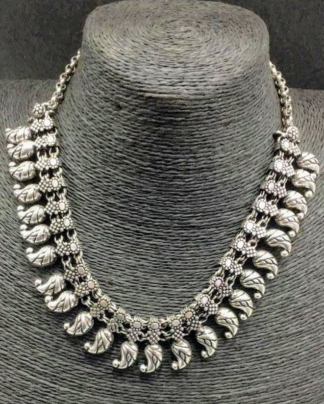 Antique German Silver Traditional Necklace