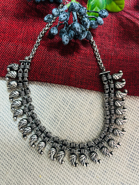 Antique German Silver Traditional Necklace