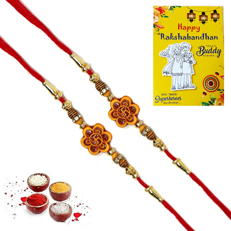 Swastik Rakhi For Brother