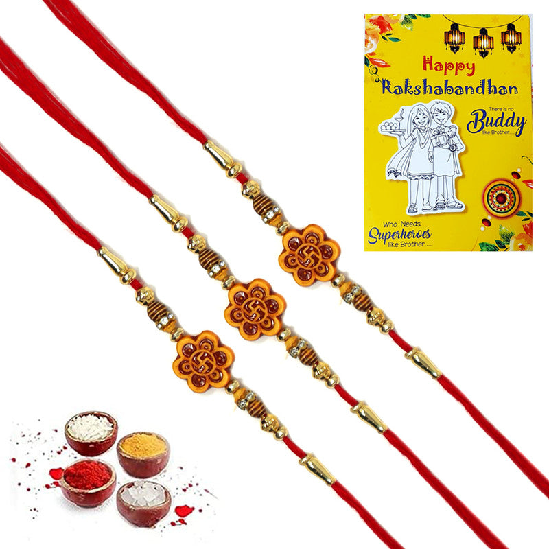 Swastik Rakhi For Brother