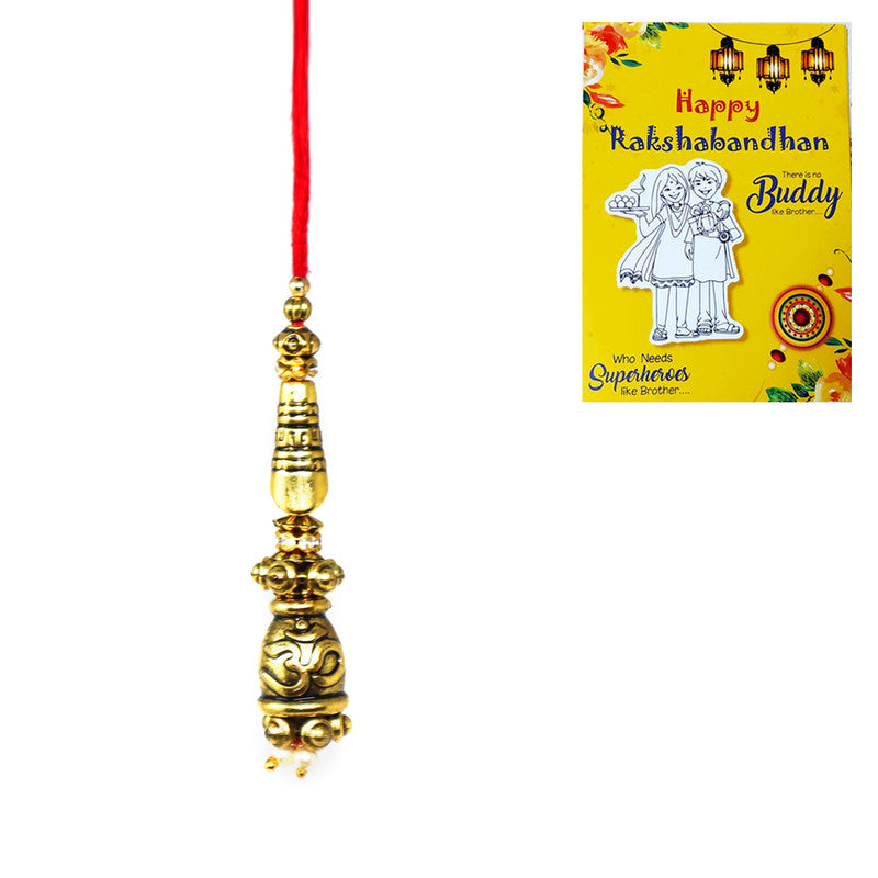 Ghant Pendant Bhabhi Lumba Rakhi