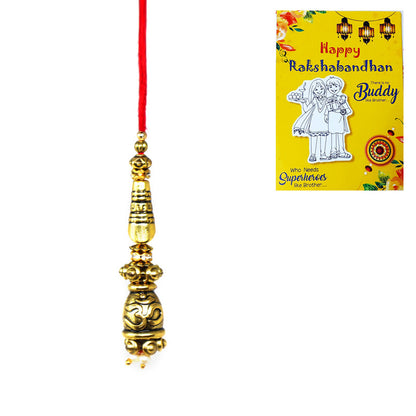 Ghant Pendant Bhabhi Lumba Rakhi