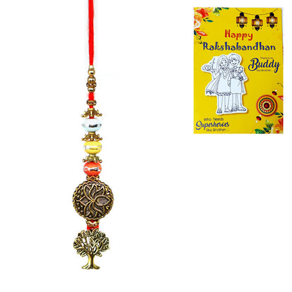 Tree Pendant Bhabhi Lumba Rakhi