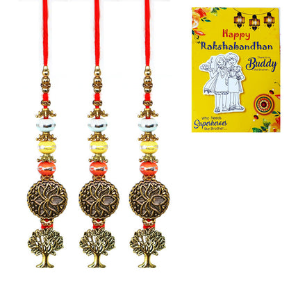 Tree Pendant Bhabhi Lumba Rakhi