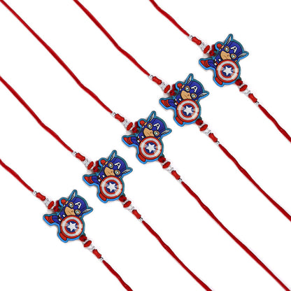 Captain America Rakhi I Rakhi for Kids