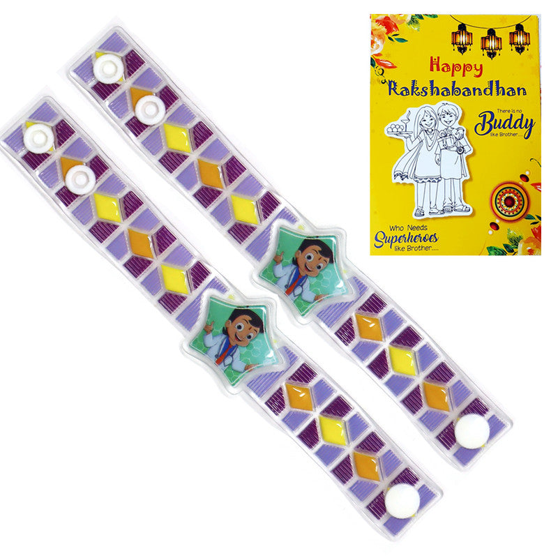 Chota Bheem Doctor Hand Belt Rakhi I Rakhi for Kids