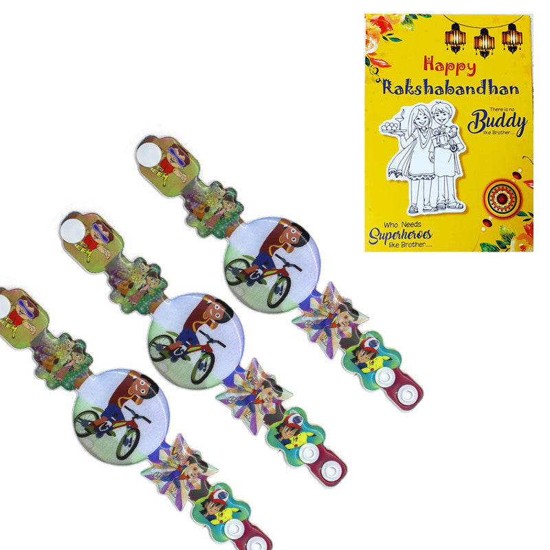 Doremon Ben10 Handbelt Rakhi I Rakhi for Kids