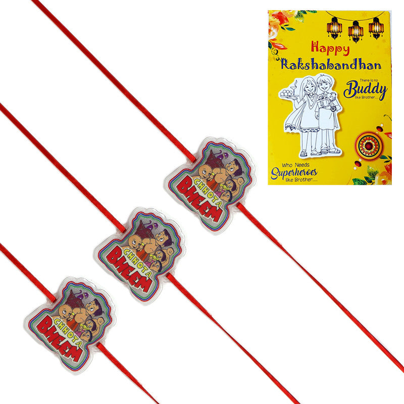 ChotaBheem Cartoon Rakhi  I Rakhi for Kids