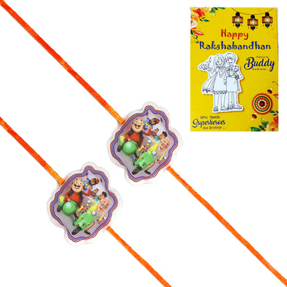 Motu Patlu Family Rakhi I Rakhi for Kids