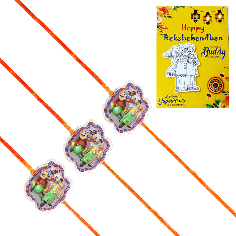 Motu Patlu Family Rakhi I Rakhi for Kids