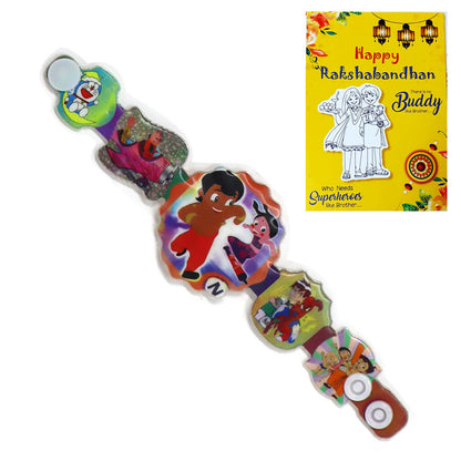 Chota Bheem Chutki Doremon Spiderman Kids Rakhi I Rakhi for Kids