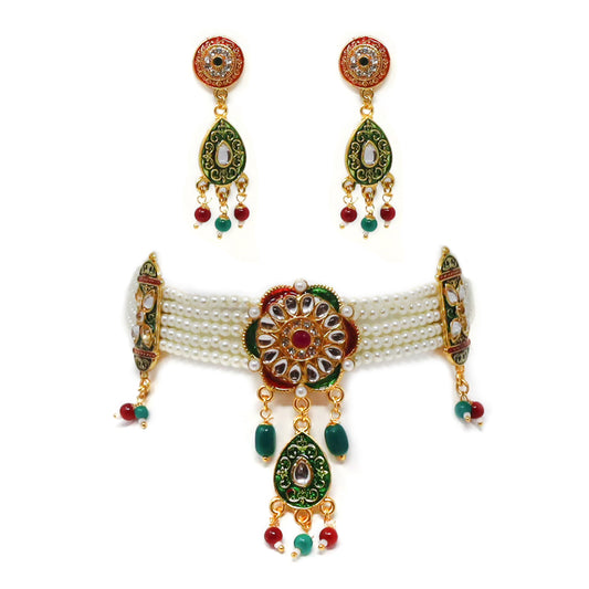 Rajputi Choker Jewelry Set