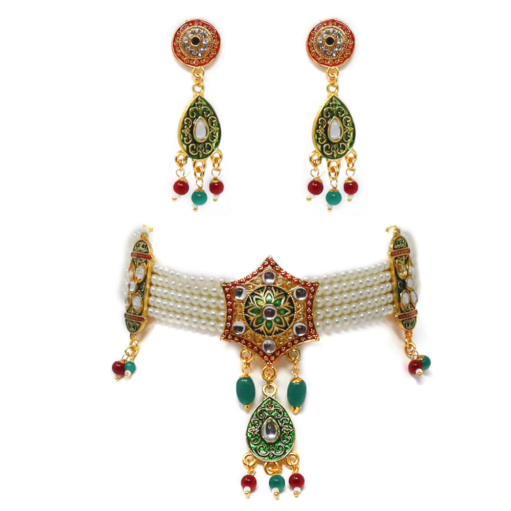 Rajputi Choker Jewelry Set