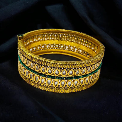 Heritage Traditional Kundan Kada