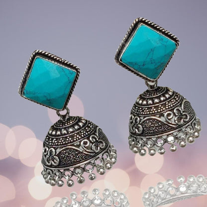 Trendy Jhumka Accessories: Oxidized Earrings