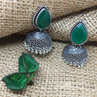 German Silver Oxidized Earrings: Perfect Complement for any Outfit
