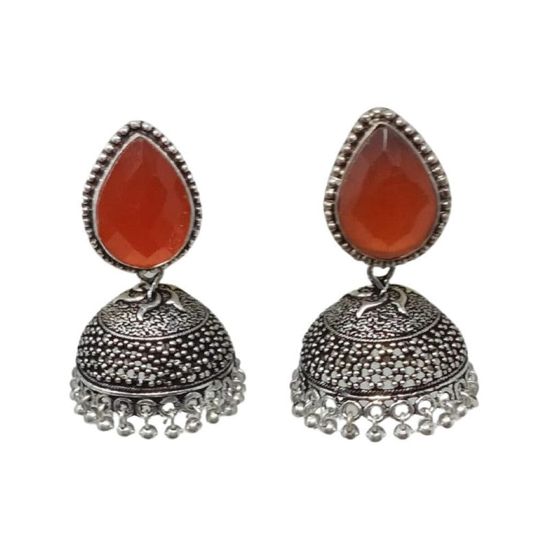 German Silver Oxidized Earrings: Fashion-forward Statement Pieces